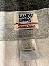 Lands' End Solid Gray Sweatpants Size L - photo 4