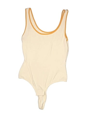 Madewell Ribbed Tank Thong Bodysuit (view 1)