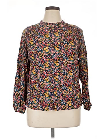 St. John's Bay Long Sleeve Blouse (view 1)