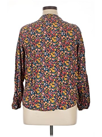 St. John's Bay Long Sleeve Blouse (view 2)