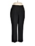 Nine West Solid Black Dress Pants Size 10 - photo 1
