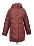 Andrew Marc 100% Polyester Brown Burgundy Coat Size S - photo 1