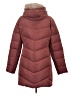 Andrew Marc 100% Polyester Brown Burgundy Coat Size S - photo 2