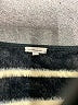 J.Crew Stripes Black Faux Fur Jacket Size XS - photo 6