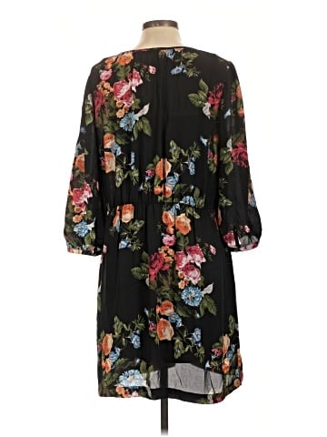 Black Rainn 3/4 Sleeve Blouse (view 2)
