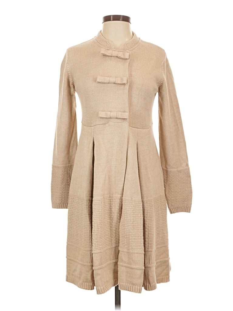 Pre-owned Paul & Joe Cardigan Sweater In Tan