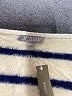 J.Crew Stripes Ivory Jacket Size XL - photo 6