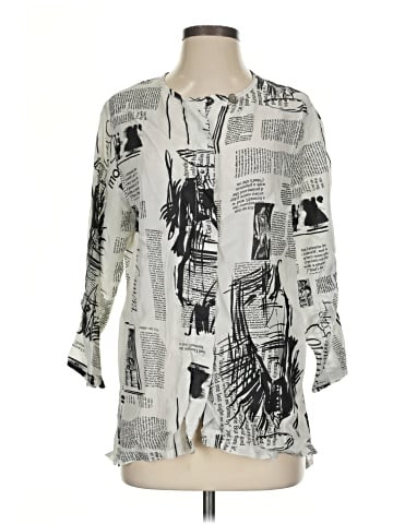 David Dart 3/4 Sleeve Blouse (view 1)