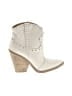 Sam Edelman Ivory Ankle Boots Size 8 - photo 1