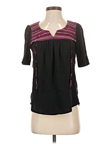 A Common Thread Short Sleeve Blouse (view 1)