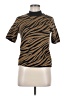 MICHAEL Michael Kors Animal Print Brown Pullover Sweater Size M - photo 1