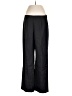 Kasper 100% Linen Solid Black Linen Pants Size 12 - photo 1