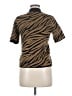 MICHAEL Michael Kors Animal Print Brown Pullover Sweater Size M - photo 2