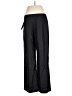 Kasper 100% Linen Solid Black Linen Pants Size 12 - photo 2