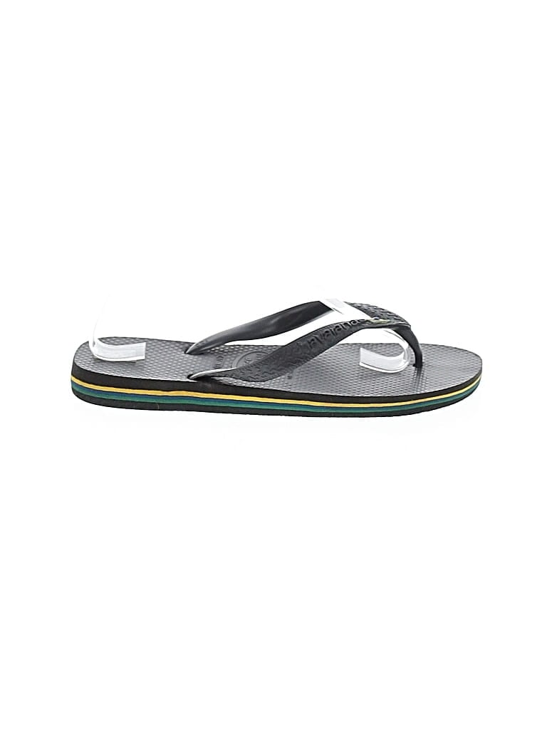 Pre-owned Havaianas Flip Flops In Gray