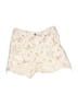 Express Floral Ivory Shorts Size 4 - photo 1