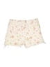 Express Floral Ivory Shorts Size 4 - photo 2
