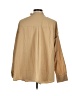 Missguided 100% Cotton Tan Long Sleeve Blouse Size 6 - photo 2