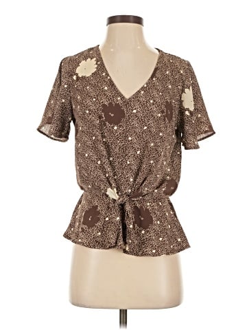 Sienna Sky Short Sleeve Blouse (view 1)