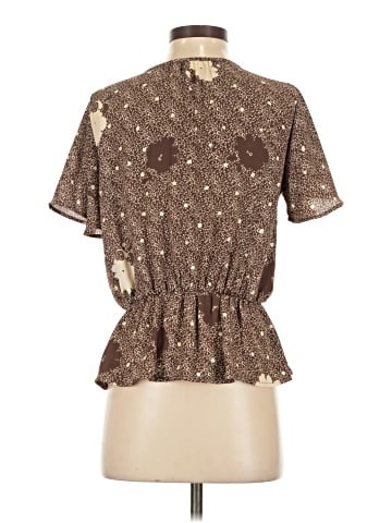 Sienna Sky Short Sleeve Blouse (view 2)