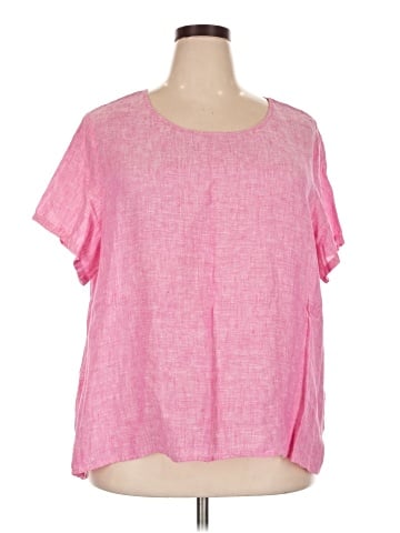 Tahari Short Sleeve Top (view 1)