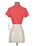Robin Piccone Orange Short Sleeve Top Size S - photo 2