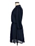 Lush 100% Polyester Solid Blue Casual Dress Size M - photo 5