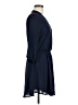 Lush 100% Polyester Solid Blue Casual Dress Size M - photo 4