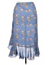 Max Studio Floral Blue Casual Skirt Size XL - photo 2