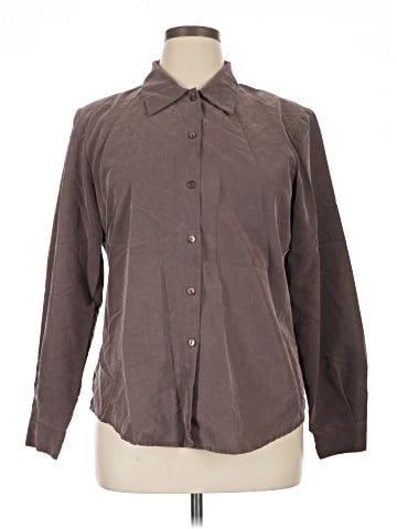 Anna Long Sleeve Button-Down Shirt (view 1)