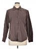 Anna Brown Long Sleeve Button-Down Shirt Size XL - photo 1
