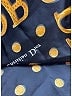 Christian Dior Black Button Print Scarf One size - photo 4