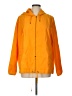 Eileen Fisher Solid Orange Raincoat Size L - photo 1