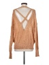 La Miel Orange Pullover Sweater Size S - photo 2