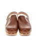 J.Crew 100% Leather Brown Mule/Clog Size 10 - photo 2