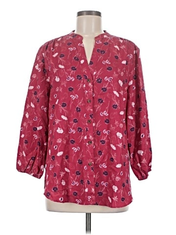 Lands' End 3/4 Sleeve Blouse (view 1)