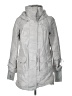 Blanc Noir 100% Polyester Gray Raincoat Size L - photo 1