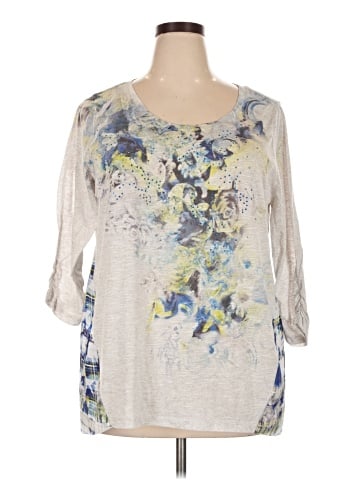 Style&Co 3/4 Sleeve Top (view 1)