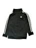 Adidas 100% Polyester Black Track Jacket Size 7 - photo 1