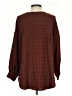 Pull&Bear Tweed Brown Long Sleeve Blouse Size S - photo 2