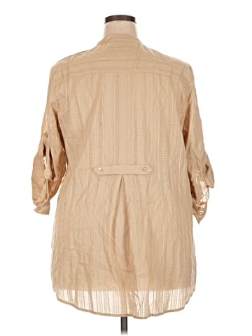 Style&Co 3/4 Sleeve Blouse (view 2)