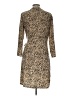 BCBGMAXAZRIA Animal Print Tan Casual Dress Size L - photo 2