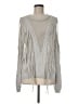 Ronny Kobo Silver Pullover Sweater Size M - photo 1