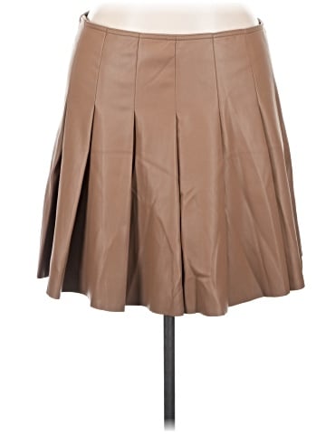 Topshop Faux Leather Skirt (view 1)