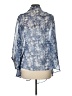 Zoa 100% Polyester Blue Kimono Size L - photo 2