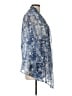 Zoa 100% Polyester Blue Kimono Size L - photo 4
