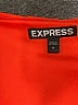 Express 100% Polyester Solid Orange Cocktail Dress Size 8 - photo 7