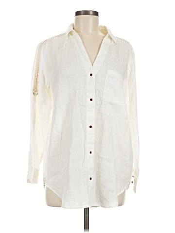 Zara Long Sleeve Button-Down Shirt (view 1)