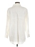 Zara Ivory Long Sleeve Button-Down Shirt Size M - photo 2