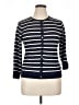Cable & Gauge Blue Cardigan Size XL - photo 1